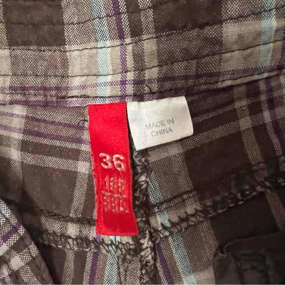 H&M Plaid Short Shorts Size 6 - Picture 5 of 5